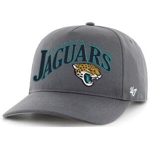 '47 Men's Jacksonville Jaguars Wave Hitch Adjustable Hat‎ Gray One Size NWT